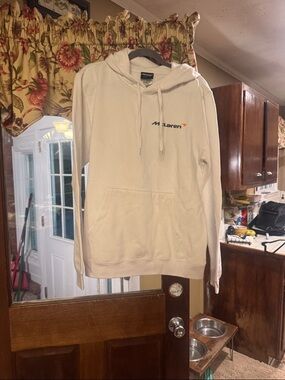 White Pullover Hoodie - Men's Casual Sweatshirt